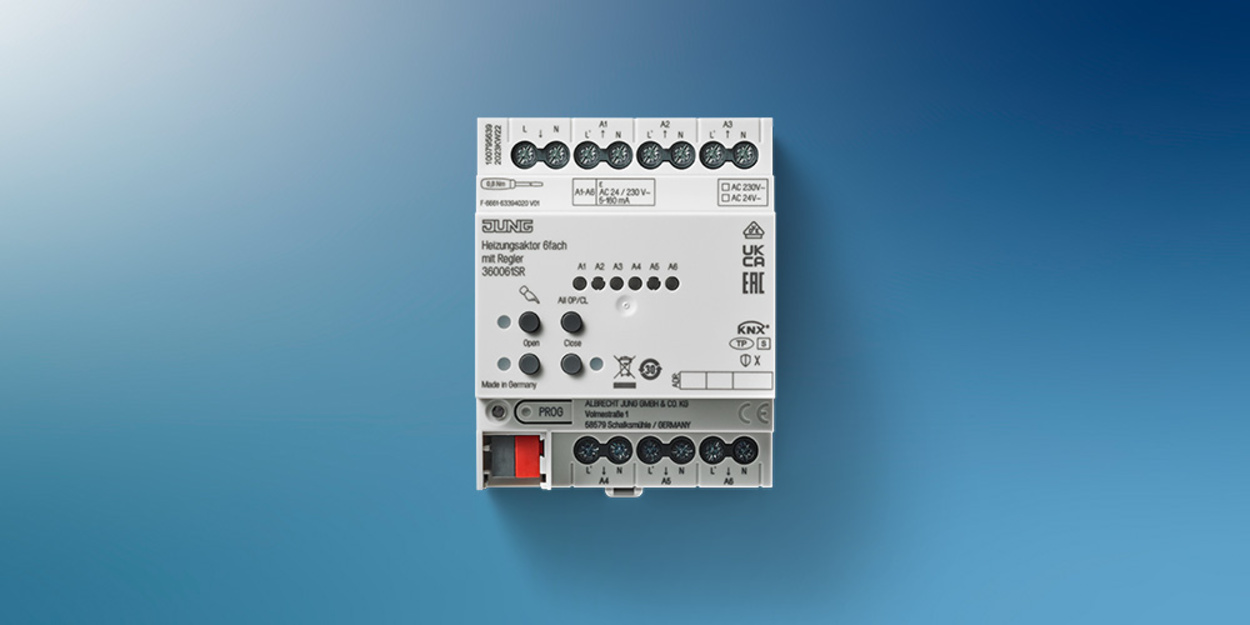 KNX Heizungsaktor 6-fach bei Elektro-Team Hilbert GmbH in Kelkheim