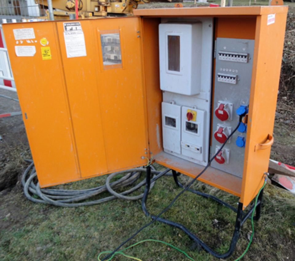 Baustromkasten bei Elektro-Team Hilbert GmbH in Kelkheim