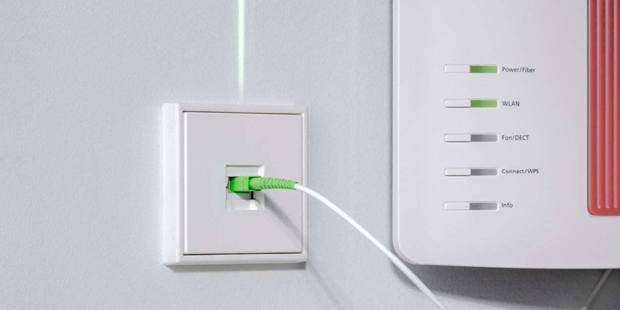 Die neuen Glasfaser-Anschlussdosen bei Elektro-Team Hilbert GmbH in Kelkheim