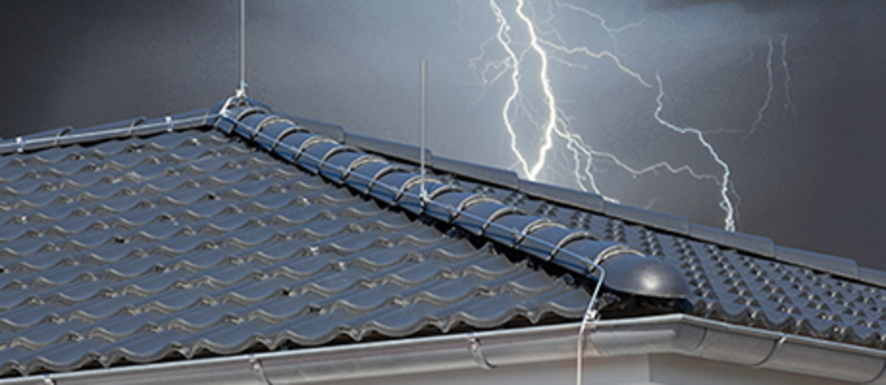 Äußerer Blitzschutz bei Elektro-Team Hilbert GmbH in Kelkheim
