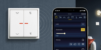 KNX RF Taster bei Elektro-Team Hilbert GmbH in Kelkheim